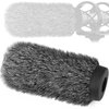 NTG3 Shotgun Mic Windscreen Deadcat Pop Filter Compatible with Rode NTG3, NTG2, Sennheiser MKH416, MKH418, Sony ECM 680s ECM-670 ECM-678, AKG C568EB, C4608, 7.1" Long Microphone Cover Muff Wind Shield