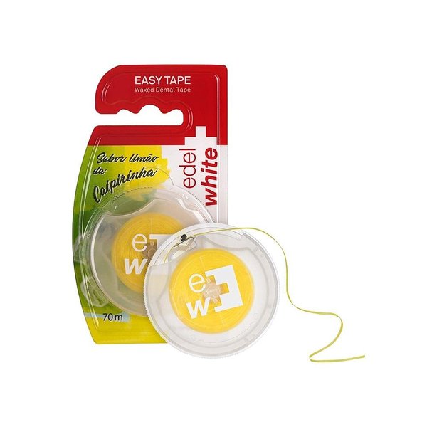 Edel+White Easy Tape - Waxed Dental Tape - Lime Flavor