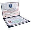 GraduationMall US Citizenship Certificate Holder Naturalization Certificate Cover with logol 'Certificate of Citizenship' US Citizenship Gifts