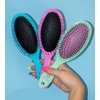 Cricket Splash Detangling Hair Brush for Wet, Dry Hair Detangler Shower Brush for All Hair Types, Perfectly Pink