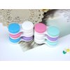 KISEER 12 Pack Colorful Contact Lens Case Bulk Box Holder Container Soak Storage Kit, 6 Color LId
