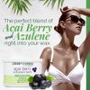 Clean + Easy Acai Berry Hard Wax, Non-Strip Hair Removal Depilatory Wax Treatment for Painless Full Body, Bikini Brazilian Waxing, Removes Fine to Coarse Hairs, Perfect for Delicate Skin, 14 oz