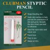 Pinaud Clubman styptic pencil for nick relief - 0.33 oz, 6 pack
