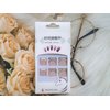 Press on Toenails Rhinestone Fake Toenails French Tip Full Cover Acrylic Toenails Glue on Toenails with Glitter Designs White Nail Tips Glossy Pink False Toenails Toe Nails for Women Girls