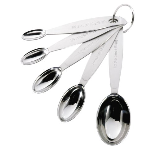 Cuisipro Silver Measuring Spoon Set, Standard