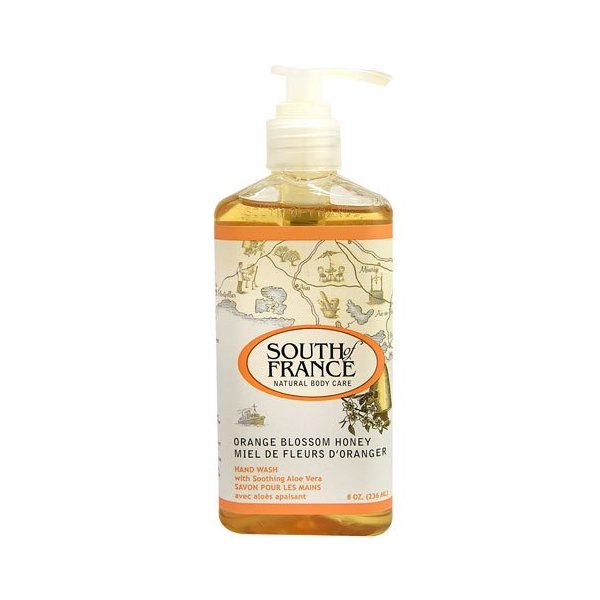 South of France Hand Wash Orange Blossom Honey -- 8 fl oz - 3PC