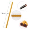 Guapa 50pcs/Pack Eyebrow Ruler Sticker and Waterproof Eyebrow Pencil Set - Professional Microblading and Brow Shaping Tools for Symmetrical, Natural Brows Bullet Points