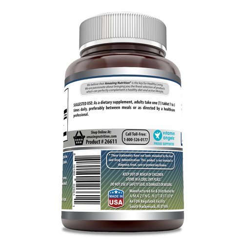 Amazing Formulas L Glutamine 1000mg 120 Tablets | Amino Acid Supplement for Men & Women | Non-GMO | Gluten Free | Made in USA
