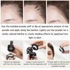 Hairline Shadow Powder,Magic Root Cover Up,Root Touch Up Powder with Mirror,Instantly Conceals Hair Loss (#06 Dark Brown)