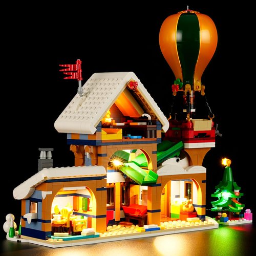 LIGHTAILING Light for Lego-10339 Santa's Post Office - Led Lighting Kit Compatible with Lego Building Blocks Model - NOT Included The Model Set