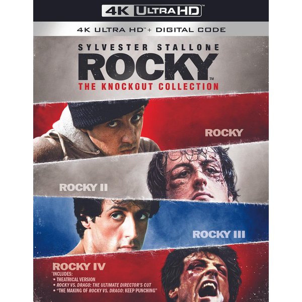 Rocky: The Knockout Collection (4K Ultra HD + Digital) [4K UHD]