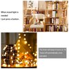 WERTIOO 33ft 100 LEDs Battery Operated String Lights Globe Fairy Lights with Remote Control for Outdoor/Indoor, Tent, Camping, Bedroom,Garden,Christmas Tree[8 Modes,Timer ] (Warm White)