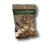 Top Dog Chews – 3” Mini Cheek Rolls, 10 Pack, Long Lasting Dog Bones for Aggressive Chewers, Rawhide Free Dog Treats