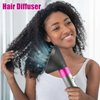 Upgraded Diffuser Attachment for Dyson Curling Iron HS05 HS03 HS01, Portable Hair Dryer Diffuser Nozzle Converting for Airwrap Styler to Hair Dryer