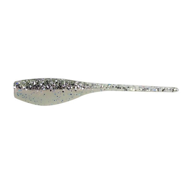 Bobby Garland Crappie Baits Garland The Original 2-Inch Baby Shad Soft Plastic Fishing Lure 18 per Pack Diamond Dust