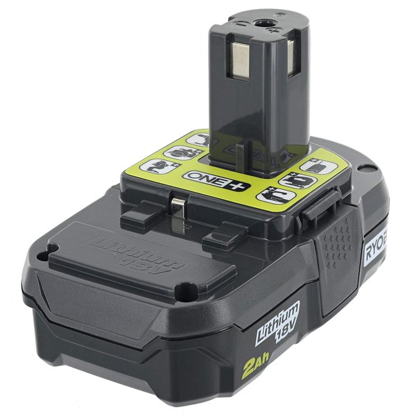 Ryobi P190 2.0 Amp Hour Compact 18V Lithium Ion Battery w/ Cold Weather Performance and (Charger Not Included / Battery Only)