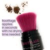 Rootflage Root Touch Up Hair Powder - Temporary Hair Color, Gray Coverage, Root Concealer, Thinning Hair Filler, Dry Shampoo- Kabuki Applicator .31 oz (Light Brown)