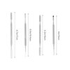 EXCEART 4Pcs Stainless Steel Depotting Spatula Makeup Spatula Tool Make Up Accessories for Makeup Cosmetics Mixing