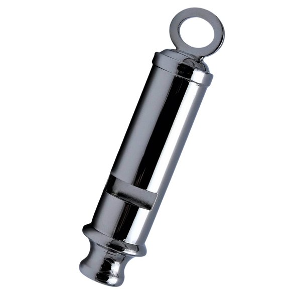 Mil-Tec British London Police Bobby ww1 Nickel Plated Iconic High-Pitched Loud Easy to Blow Survival Whistle