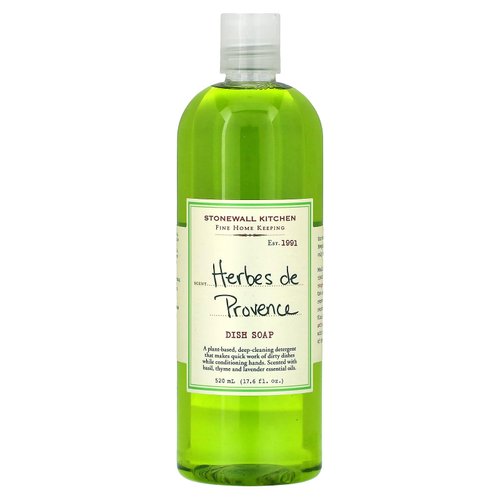 Stonewall Kitchen Herbes De Provence Dish Soap, 17.6 Ounce