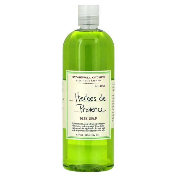 Stonewall Kitchen Herbes De Provence Dish Soap, 17.6 Ounce