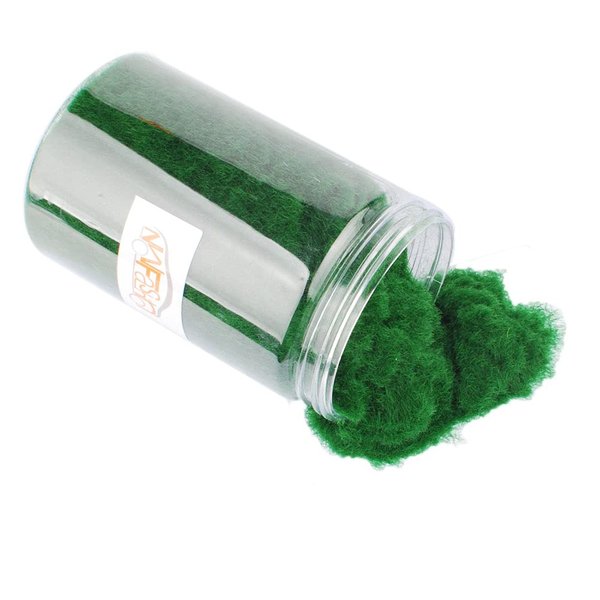 NWFashion 90G Dress Tree Flower Static Grass Dressing Scatter Flock for Miniatures Model (01 Deep Green)
