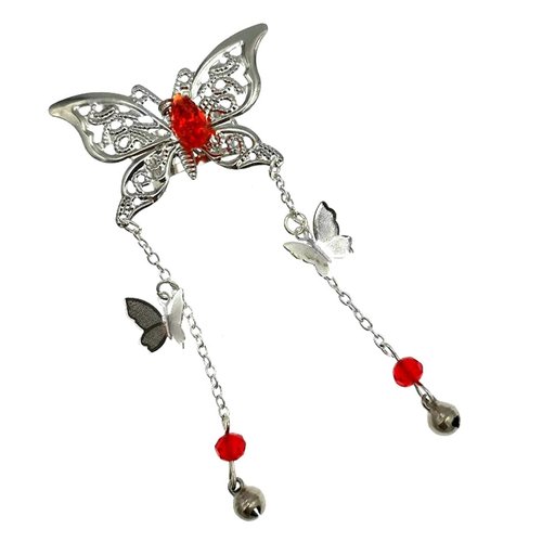 Tian Guan Ci Fu Hua Cheng Xie Lian Butterfly Hair Clip Hairpin Daily Outdoor Hair Decor Cosplay Prop Women Girl Gift Small