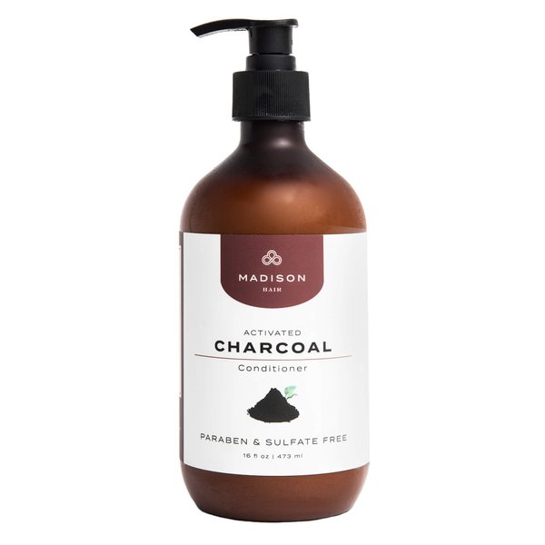 Madison Braids Active Charcoal Conditioner For Natural Daily Hair Detox and Purifying
