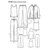 New Look Sewing Pattern 6142 Miss/Men Separates, Size A