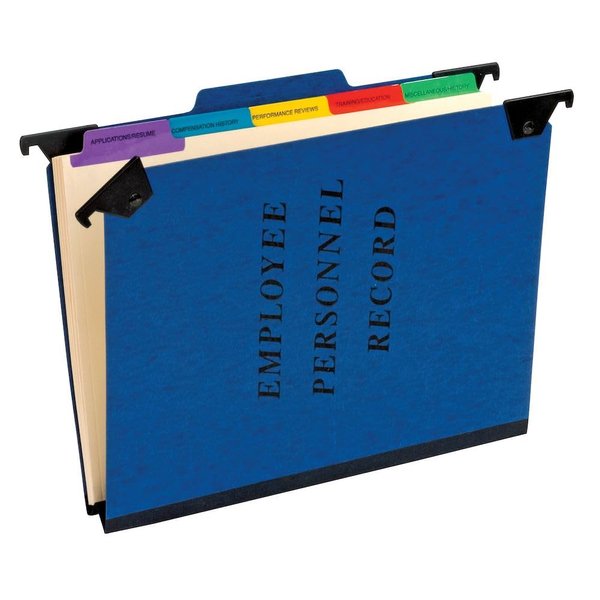 Pendaflex Employee/Personnel Folders, Blue (SER-2-BL)