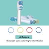 Dual Clean Replacement Brush Heads Compatible with Oral B Electric Toothbrushes, Fits 100 500 1000 2000 3000 5000 6000 7000 and More Models, 8 Pack