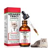 Urinary Tract for Cats, Natural Cat Urinary Tract Infection, 60ML Cat UTI Supplement with Cranberry Bladder Drops Support Keep Pet Renal Health & UTI Care, Chicken Flavor -2.02oz