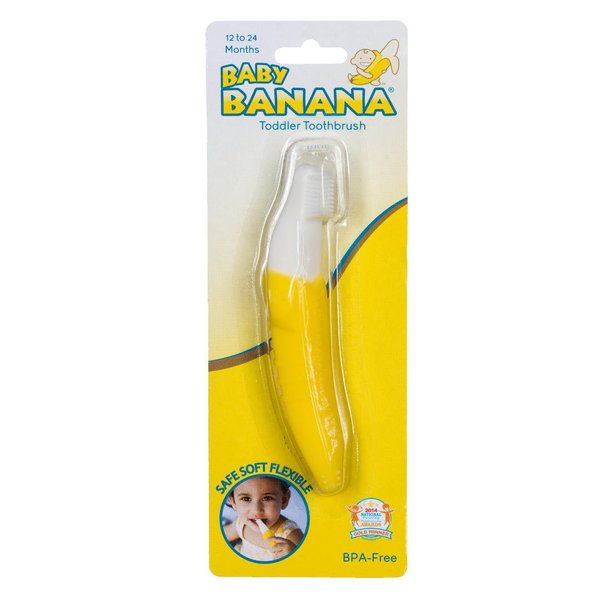 Baby Banana Bendable Training Toothbrush, Toddler