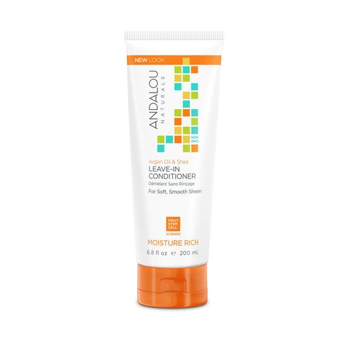 Andalou Naturals Leave In Hair Conditioner 0.42, 1000 Roses Complex Color Care, 6.8 Fl Oz