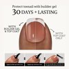 btartboxnails XCOATTIPS Toe Nail Tips - Upgrade Bigger Size French Tip Press On Toenails for Women, Pink Soft Gel Toenail Press Ons, 150pcs Soak Off Fake Toe Nails