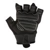 Contraband Black Label 5120 Pro Series Amara Leather Lifting Gloves w/Jar Grip Palm- Durable Light - Medium Padded Amara Leather Gym Gloves - Perfect Classic Lifting Gloves (Pair) (White, Medium)