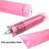 Spreynixu 400Pcs Tattoo Machine Covers, Disposable Tattoo Pen Covers (2 inch x 7.16 inch),Pink Cartridge Tattoo Machine Sleeves Bag Pen Type Covers Bag Tattoo Grip Sleeve