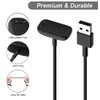 Emilydeals Charger for Fitbit Charge 5 & Fitbit Luxe Replacement USB Charging Cable Cord for Fitbit Charge 5 and Fitbit Luxe [1m/3.3ft]