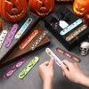 Gisafai 48 Pcs Halloween Gift Halloween Emery Board Halloween Double Sided Nail File Manicure Tools for Halloween Party Supplies 12 Styles