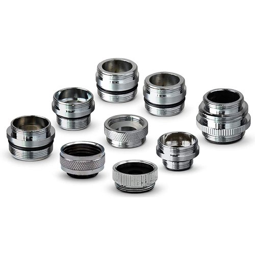 SmarterFresh 9-Piece Faucet Adapter Kit, Brass Aerator Adapter Set to Connect Garden Hose, Water Filter, Standard Hose via Diverter, in RV & Other - Male & Female Faucet Adapter for Sinks