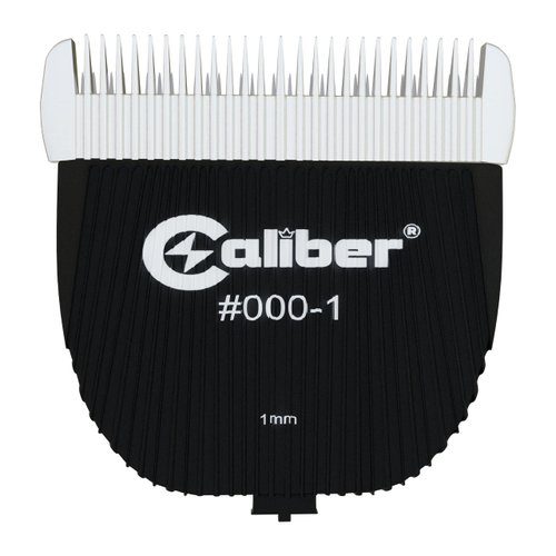 Caliber Pro 380 ACP Replacement Ceramic/Titanium Blade - Cordless Clipper Detachable and Adjustable Blades - Professional Men's Hair Grooming Clippers Blade with Oil Set (1mm)