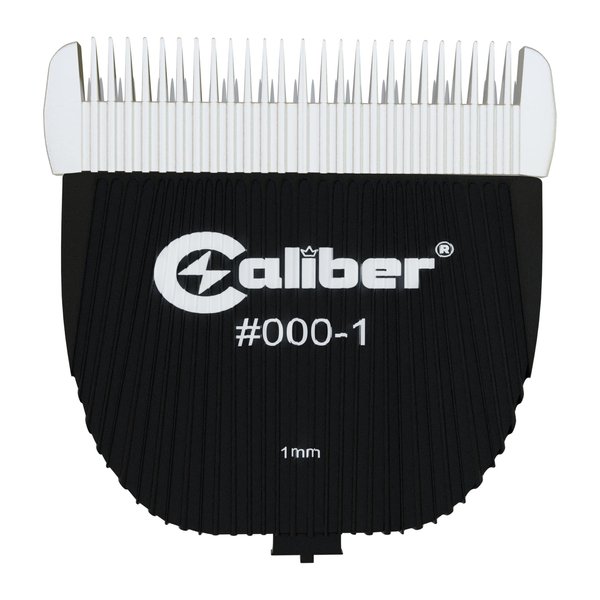 Caliber Pro 380 ACP Replacement Ceramic/Titanium Blade - Cordless Clipper Detachable and Adjustable Blades - Professional Men's Hair Grooming Clippers Blade with Oil Set (1mm)