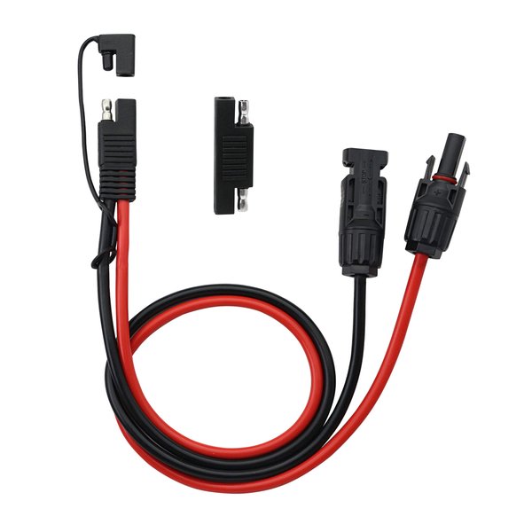 CERRXIAN 50cm 10AWG SAE to Male & Female Adapter 10AWG Cable with SAE Conector for RV Panel Solar