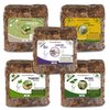 Aroma Depot African Black Soap 8 oz. Scented Lemongrass Bar Handmade with Shea Butter, and Essential Oil. 100% Natural Infused Soap For Face and as a Body Wash.