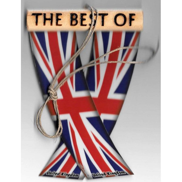 UNITED KINGDOM UK BRITISH EUROPEAN REARVIEW MIRROR MINI BANNER HANGING FLAGS FOR THE CAR UNITY FLAGZ™