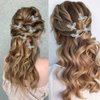 15 Pieces Butterfly Hair Pin Butterfly Hair Clips alloy Rhinestone Crystal Pearl Hair Clips Bridal Wedding Hair Pins Bride Bridesmaid Headwear Hair Accessories for Women Girls