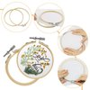 BigOtters 12PCS 3 Inch Embroidery Hoops, Adjustable Bamboo Circle Cross Stitch Hoop Ring Bulk Wholesale for Home Ornaments Art Craft Handy Sewing DIY Favor