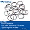 16 Pcs Oil Drain Plug Gaskets Crush Washers Seal Replacement for Subaru 803916010