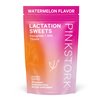 Pink Stork Lactation Sweets Supplement, Breastfeeding Snacks with Fenugreek and Milk Thistle to Support Breast Milk Supply - 30 Watermelon Candy Drops (Packaging May Vary)