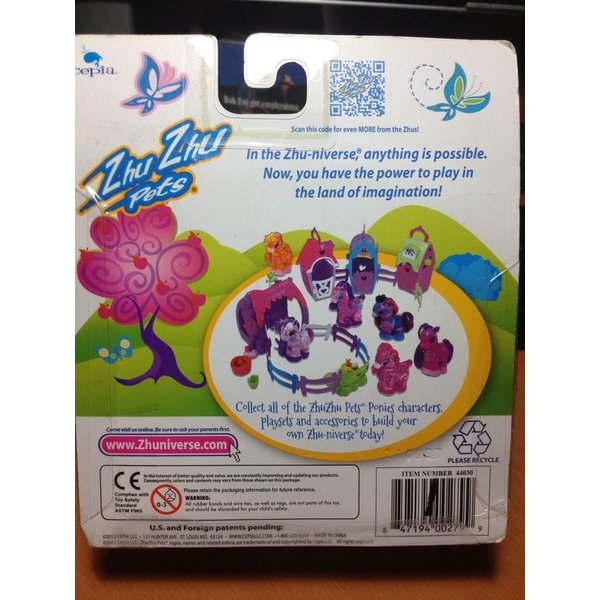 Qiyun Zhu Zhu Pets Stylin Ponies 1 Saddle Accessories Toys Girls NIP New